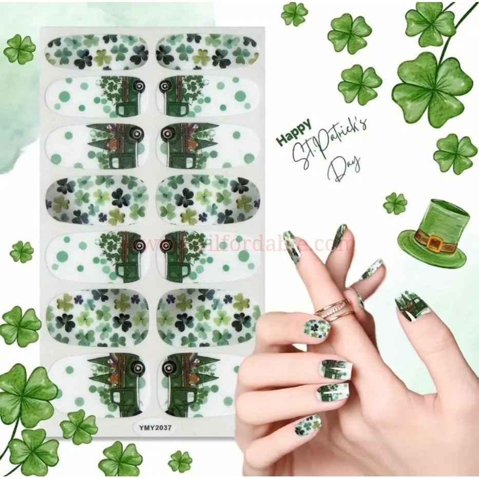 St. Patrick’s ride | Nail Wraps | Nail Stickers | Nail Strips | Gel Nails | Nail Polish Wraps - Nailfordable