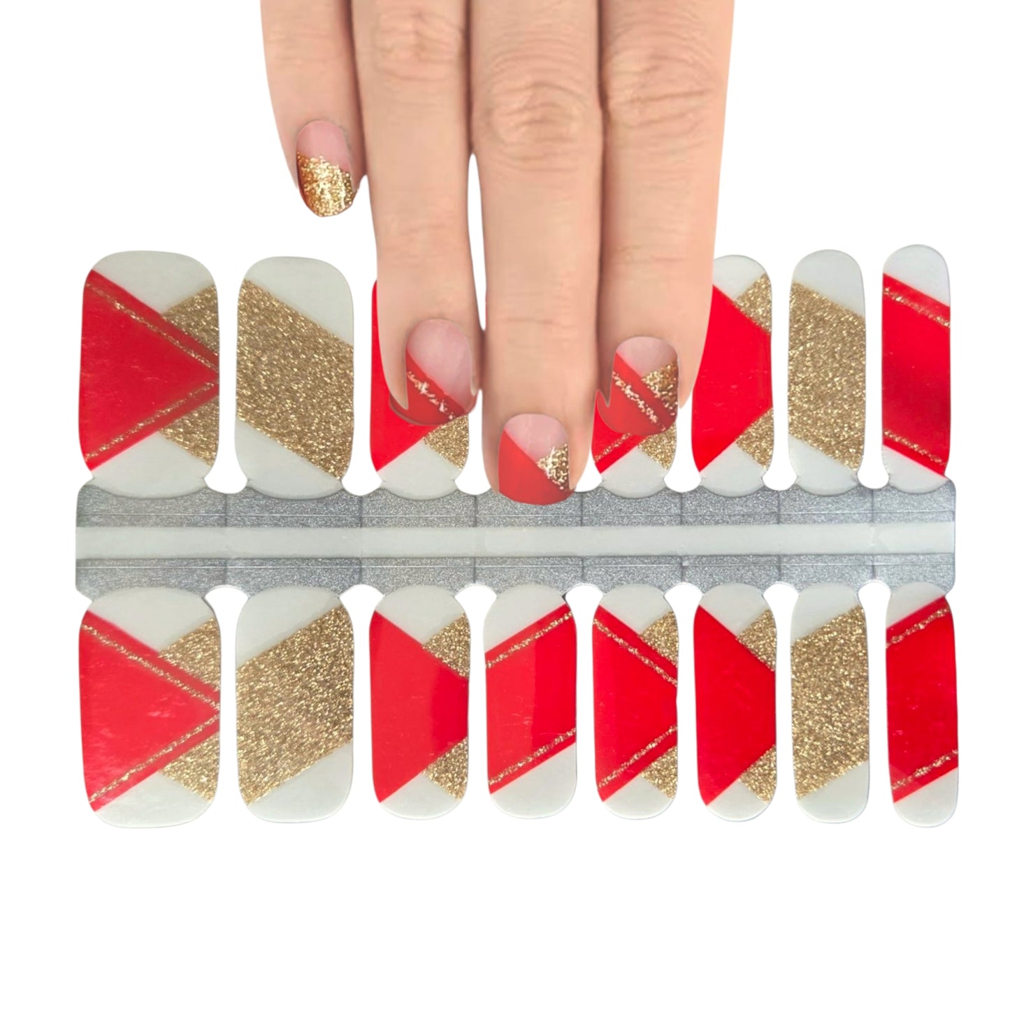 Contemporary | Nail Wraps | Nail Stickers | Nail Strips | Gel Nails | Nail Polish Wraps - Nailfordable
