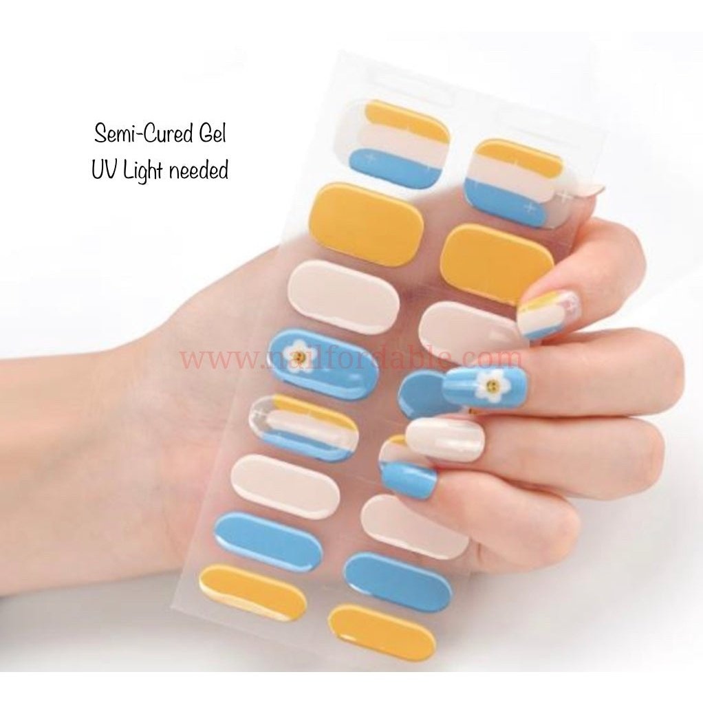 A Flower for you | Nail Wraps | Nail Stickers | Nail Strips | Gel Nails | Nail Polish Wraps - Nailfordable