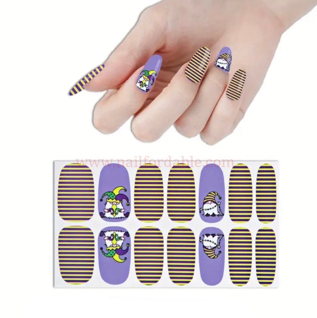 Leprechauns | Nail Wraps | Nail Stickers | Nail Strips | Gel Nails | Nail Polish Wraps - Nailfordable