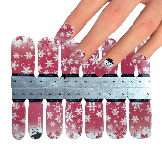 Merry Christmas | Nail Wraps | Nail Stickers | Nail Strips | Gel Nails | Nail Polish Wraps - Nailfordable
