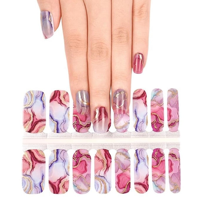 Elegant Marble | Nail Wraps | Nail Stickers | Nail Strips | Gel Nails | Nail Polish Wraps - Nailfordable