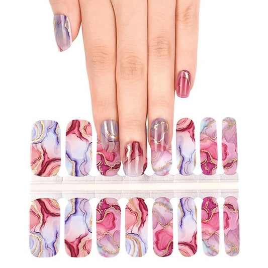Elegant Marble | Nail Wraps | Nail Stickers | Nail Strips | Gel Nails | Nail Polish Wraps - Nailfordable