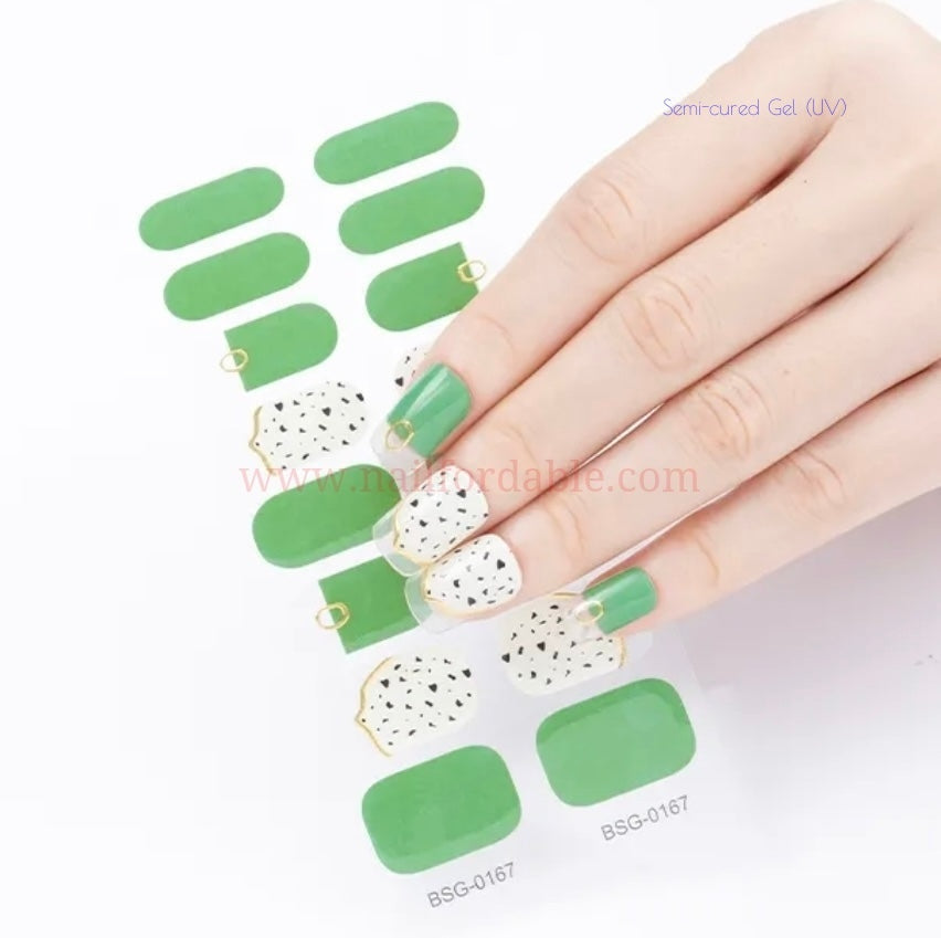 Try it - Semi-Cured Gel Wraps UV | Nail Wraps | Nail Stickers | Nail Strips | Gel Nails | Nail Polish Wraps - Nailfordable