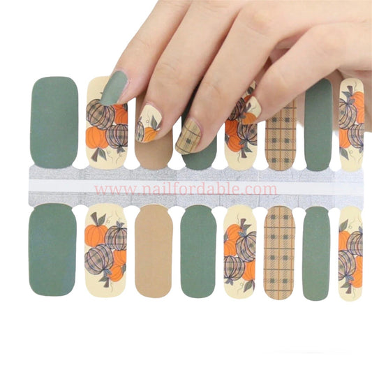 Thanksgiving day | Nail Wraps | Nail Stickers | Nail Strips | Gel Nails | Nail Polish Wraps - Nailfordable