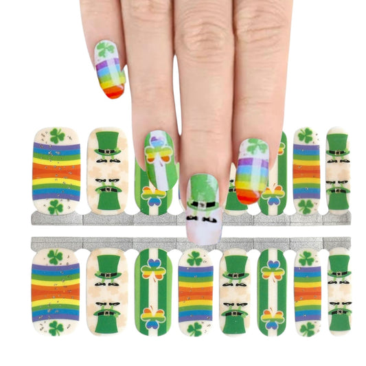 Ready for Irish Day | Nail Wraps | Nail Stickers | Nail Strips | Gel Nails | Nail Polish Wraps - Nailfordable