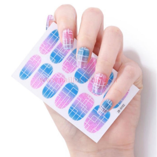 Circuits | Nail Wraps | Nail Stickers | Nail Strips | Gel Nails | Nail Polish Wraps - Nailfordable