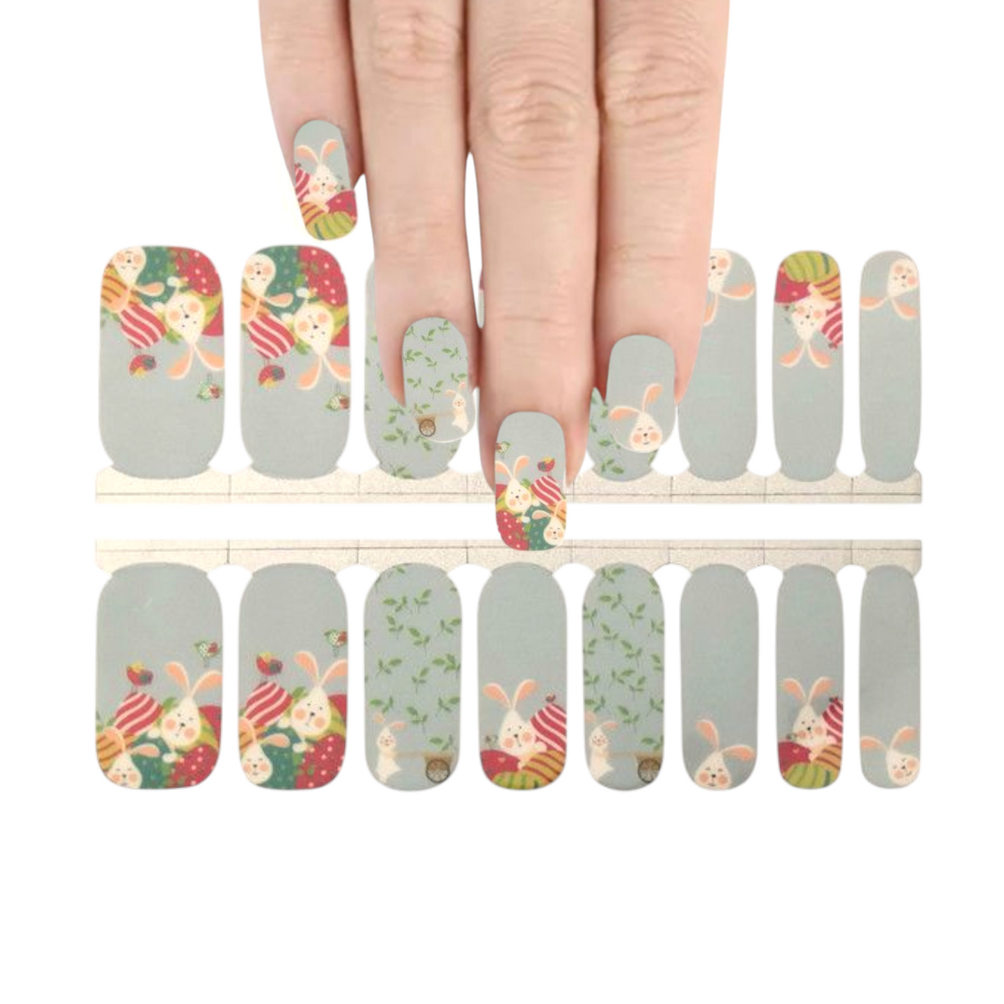 Happy Easter! | Nail Wraps | Nail Stickers | Nail Strips | Gel Nails | Nail Polish Wraps - Nailfordable