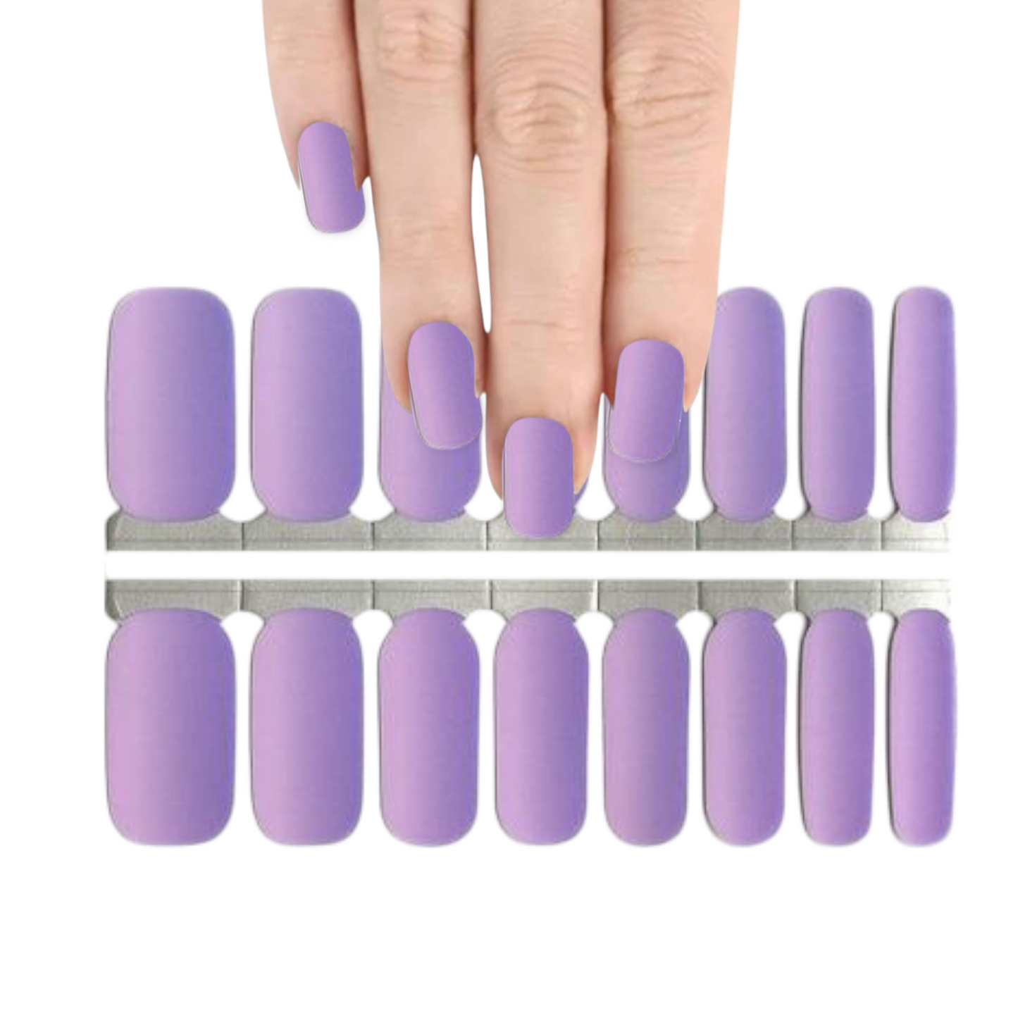 Violet radiance | Nail Wraps | Nail Stickers | Nail Strips | Gel Nails | Nail Polish Wraps - Nailfordable