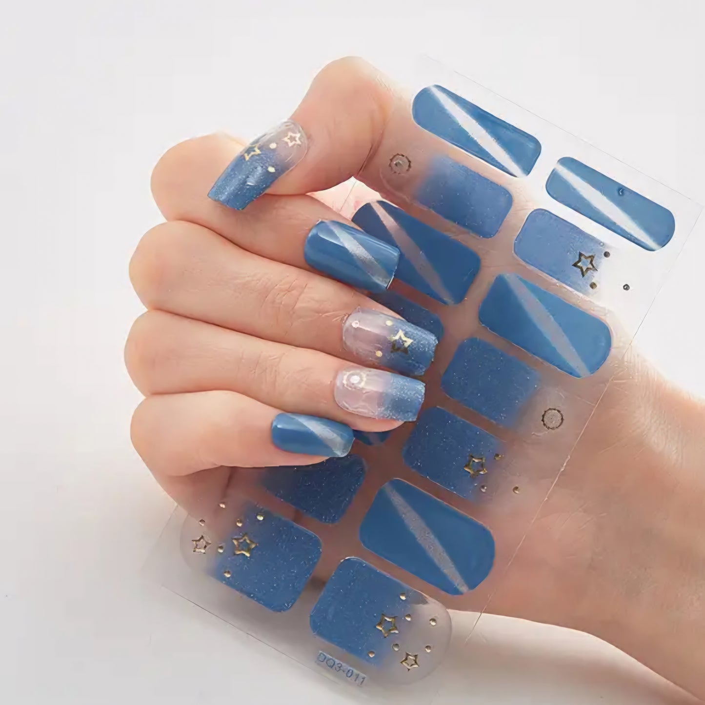 Cat eye stars | Nail Wraps | Nail Stickers | Nail Strips | Gel Nails | Nail Polish Wraps - Nailfordable