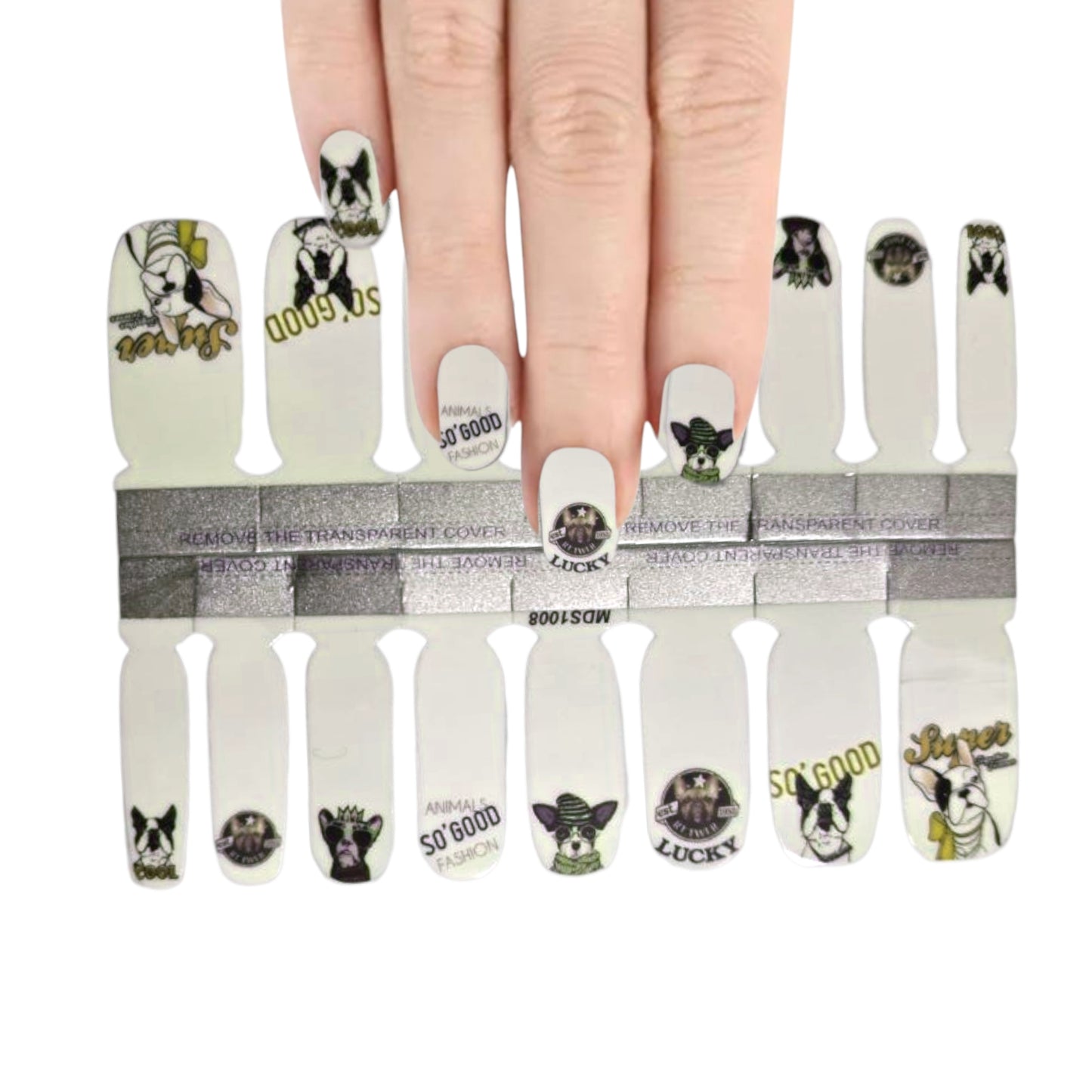 So good - doggies | Nail Wraps | Nail Stickers | Nail Strips | Gel Nails | Nail Polish Wraps - Nailfordable