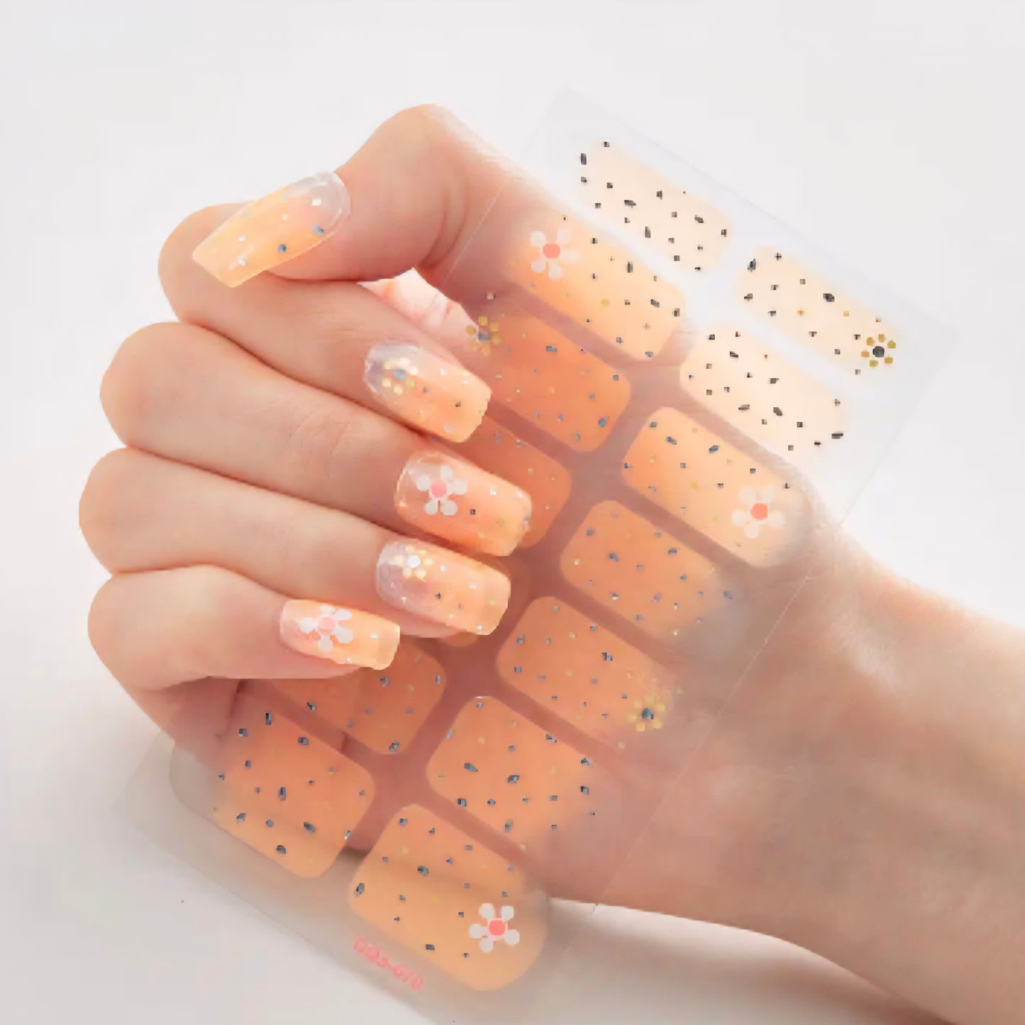 Pollen | Nail Wraps | Nail Stickers | Nail Strips | Gel Nails | Nail Polish Wraps - Nailfordable