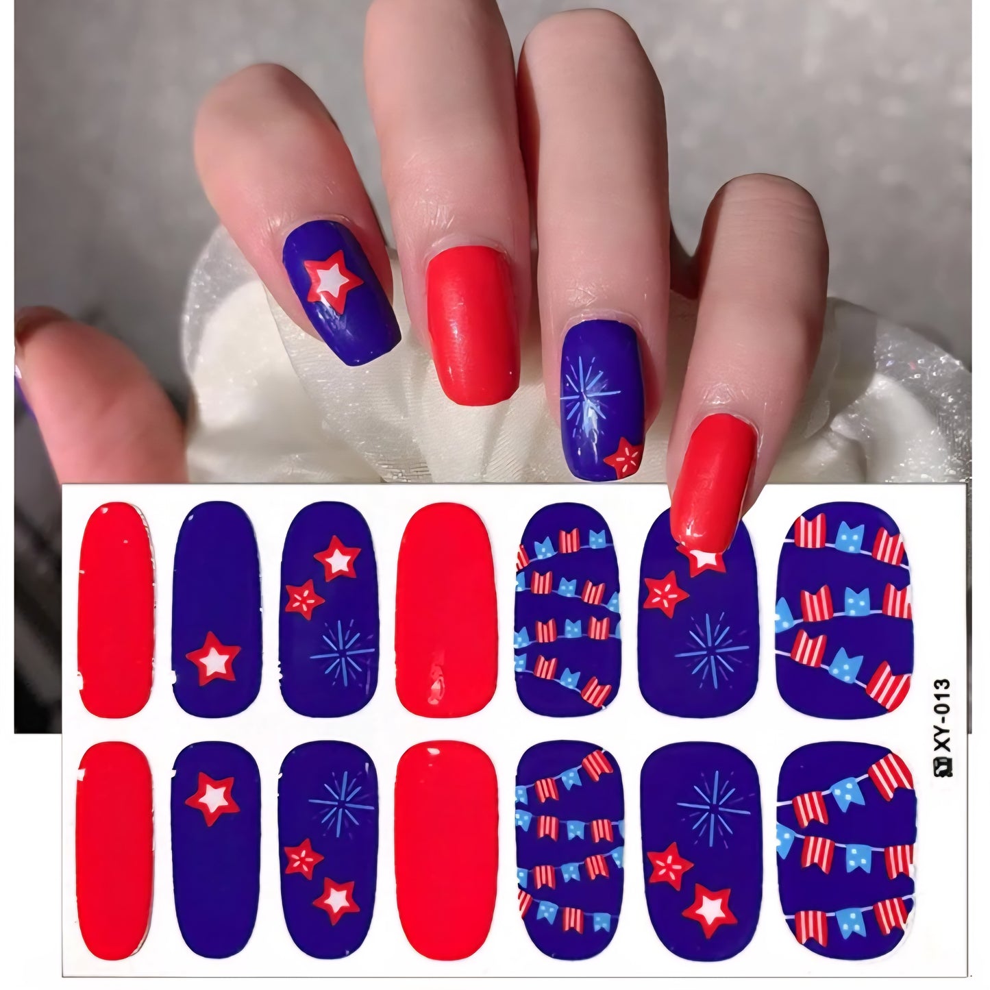 Celebration Day | Nail Wraps | Nail Stickers | Nail Strips | Gel Nails | Nail Polish Wraps - Nailfordable