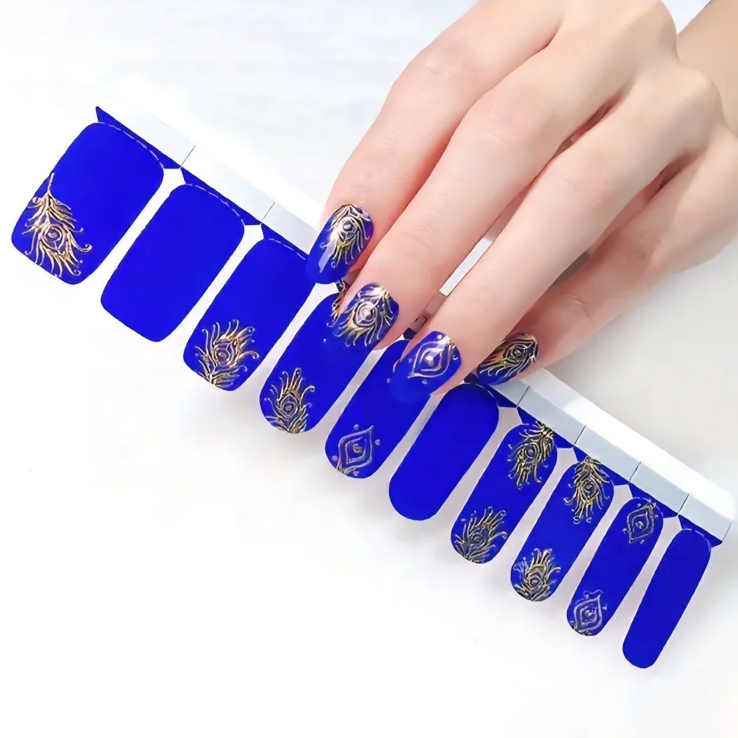 Blue Dragon | Nail Wraps | Nail Stickers | Nail Strips | Gel Nails | Nail Polish Wraps - Nailfordable