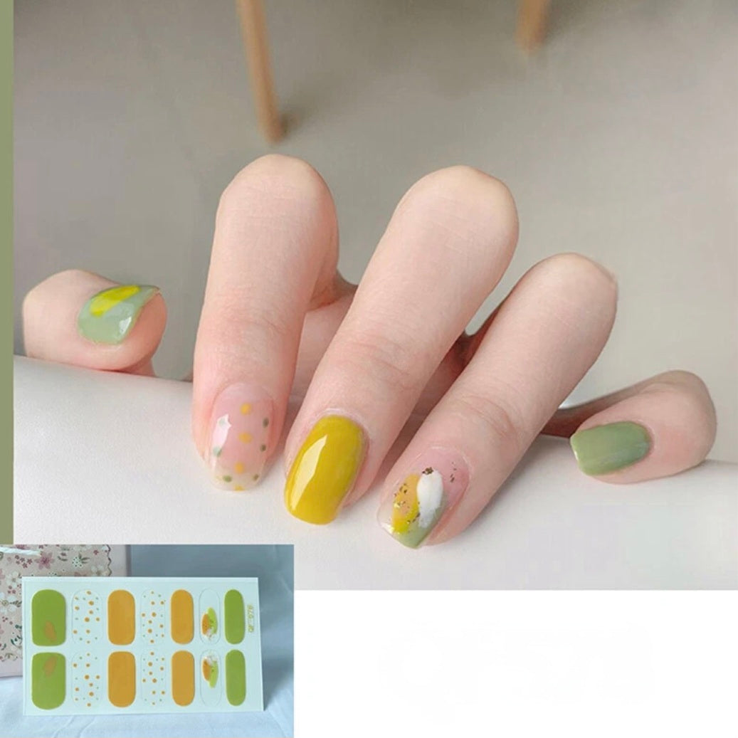 Mix of art | Nail Wraps | Nail Stickers | Nail Strips | Gel Nails | Nail Polish Wraps - Nailfordable