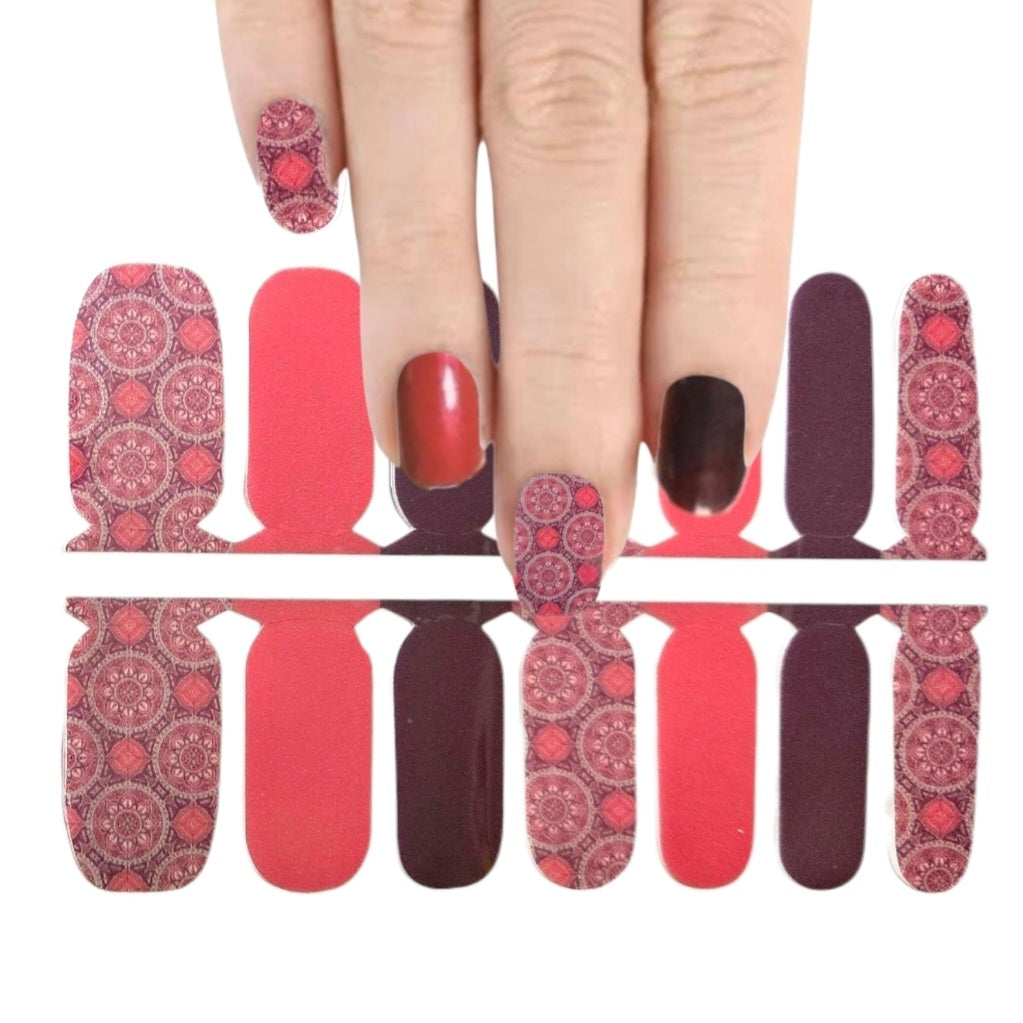 Inner view | Nail Wraps | Nail Stickers | Nail Strips | Gel Nails | Nail Polish Wraps - Nailfordable