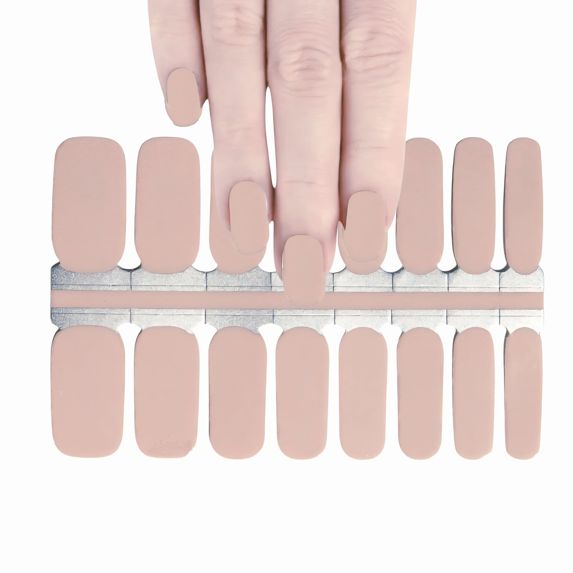 Skin color | Nail Wraps | Nail Stickers | Nail Strips | Gel Nails | Nail Polish Wraps - Nailfordable