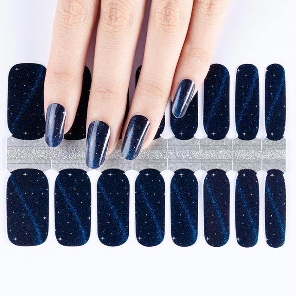 Cat eye - Galaxy | Nail Wraps | Nail Stickers | Nail Strips | Gel Nails | Nail Polish Wraps - Nailfordable