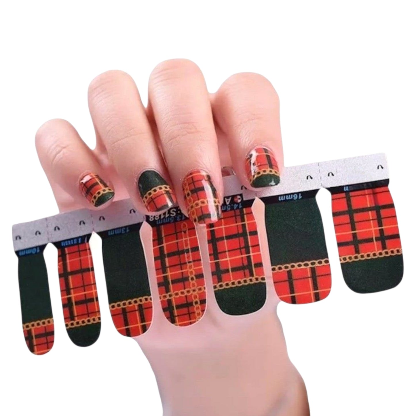 Winter outfit | Nail Wraps | Nail Stickers | Nail Strips | Gel Nails | Nail Polish Wraps - Nailfordable