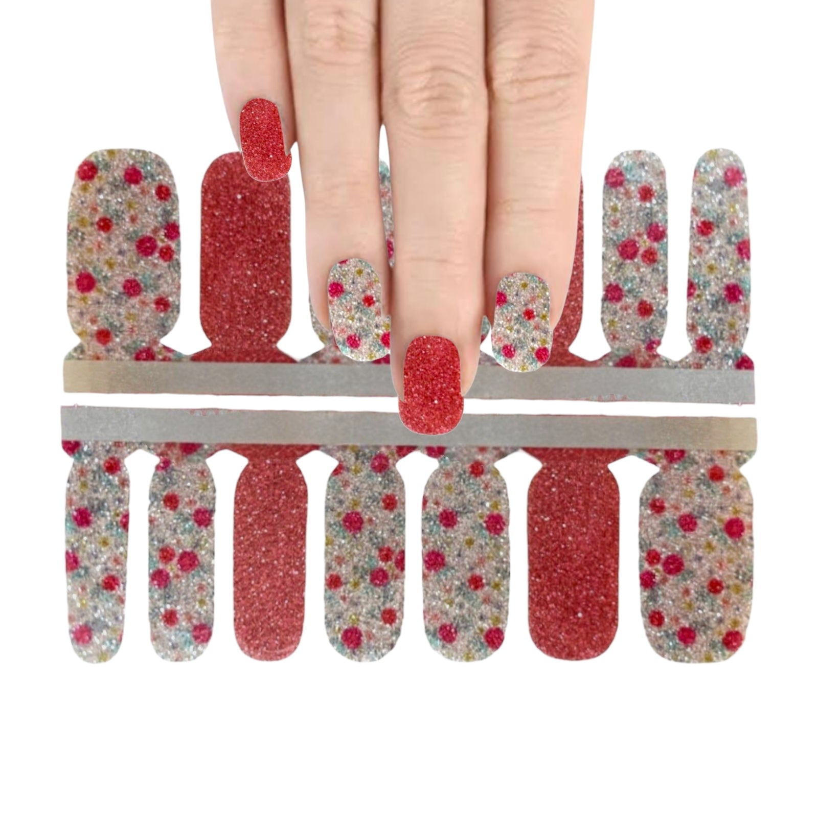 Cherries | Nail Wraps | Nail Stickers | Nail Strips | Gel Nails | Nail Polish Wraps - Nailfordable