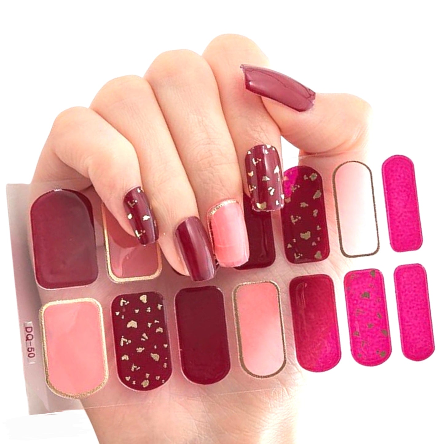 Cherry explosion | Nail Wraps | Nail Stickers | Nail Strips | Gel Nails | Nail Polish Wraps - Nailfordable