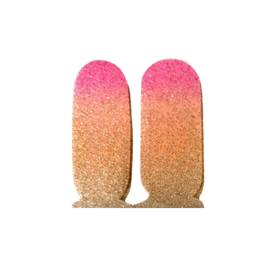 Pink to gold accents | Nail Wraps | Nail Stickers | Nail Strips | Gel Nails | Nail Polish Wraps - Nailfordable