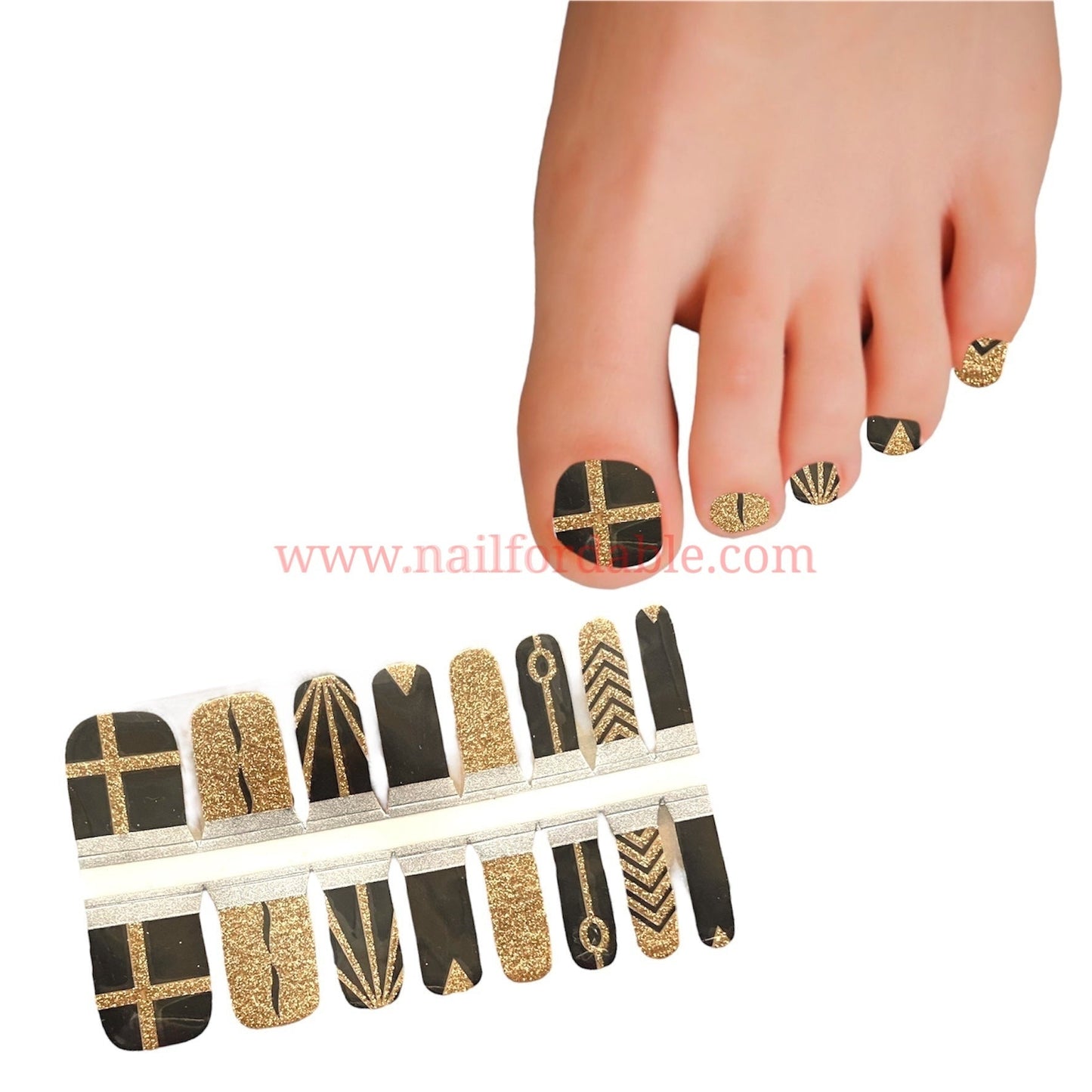 Ancient Egypt Nail Wraps | Semi Cured Gel Wraps | Gel Nail Wraps |Nail Polish | Nail Stickers
