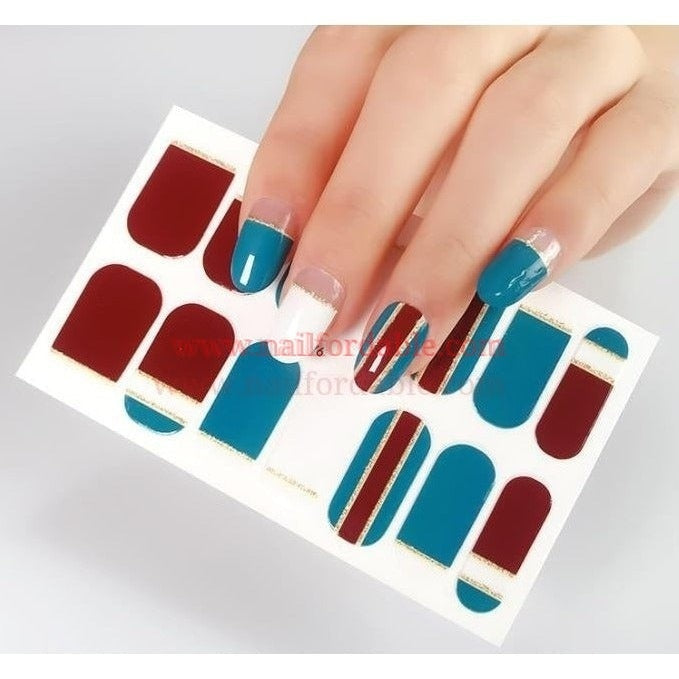 The way Nail Wraps | Semi Cured Gel Wraps | Gel Nail Wraps |Nail Polish | Nail Stickers