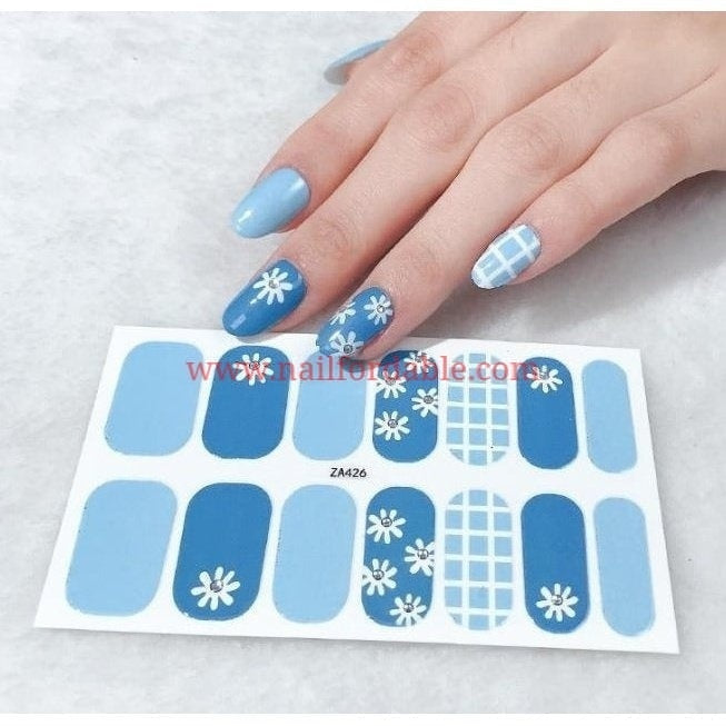 Spring picnic | Nail Wraps | Nail Stickers | Nail Strips | Gel Nails | Nail Polish Wraps - Nailfordable