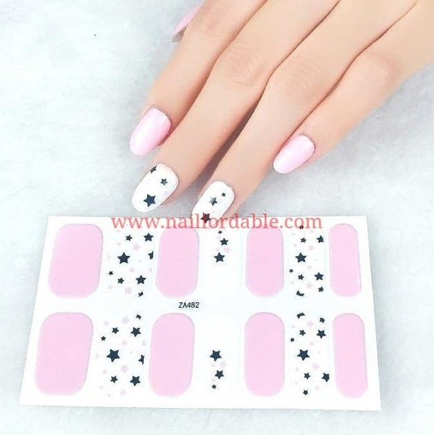 Raising stars | Nail Wraps | Nail Stickers | Nail Strips | Gel Nails | Nail Polish Wraps - Nailfordable