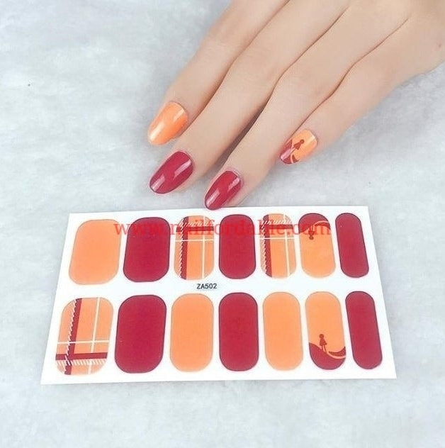 Alone | Nail Wraps | Nail Stickers | Nail Strips | Gel Nails | Nail Polish Wraps - Nailfordable