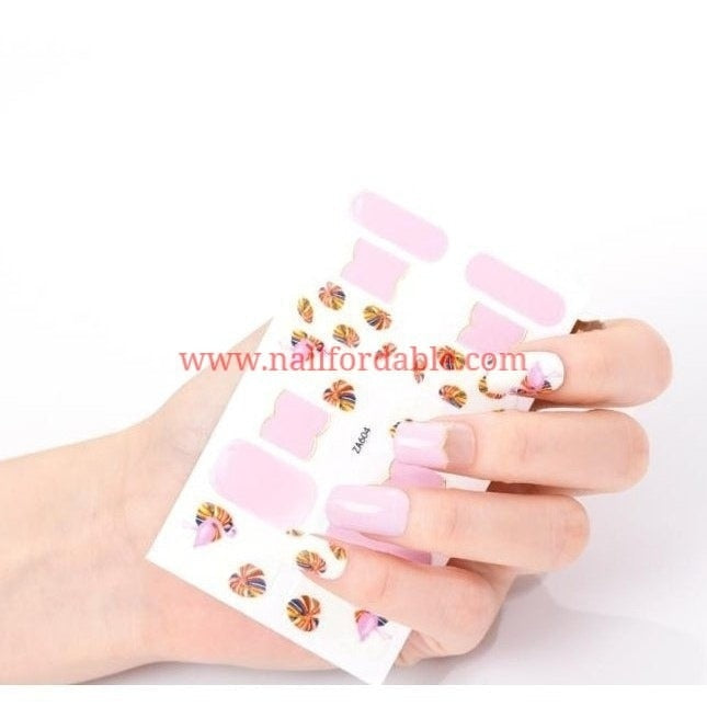 Flamingos | Nail Wraps | Nail Stickers | Nail Strips | Gel Nails | Nail Polish Wraps - Nailfordable