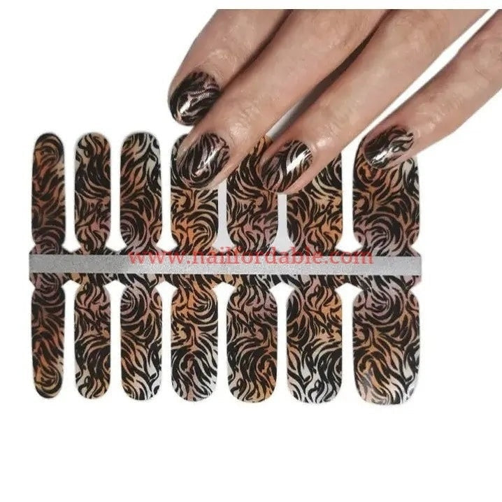Fur | Nail Wraps | Nail Stickers | Nail Strips | Gel Nails | Nail Polish Wraps - Nailfordable