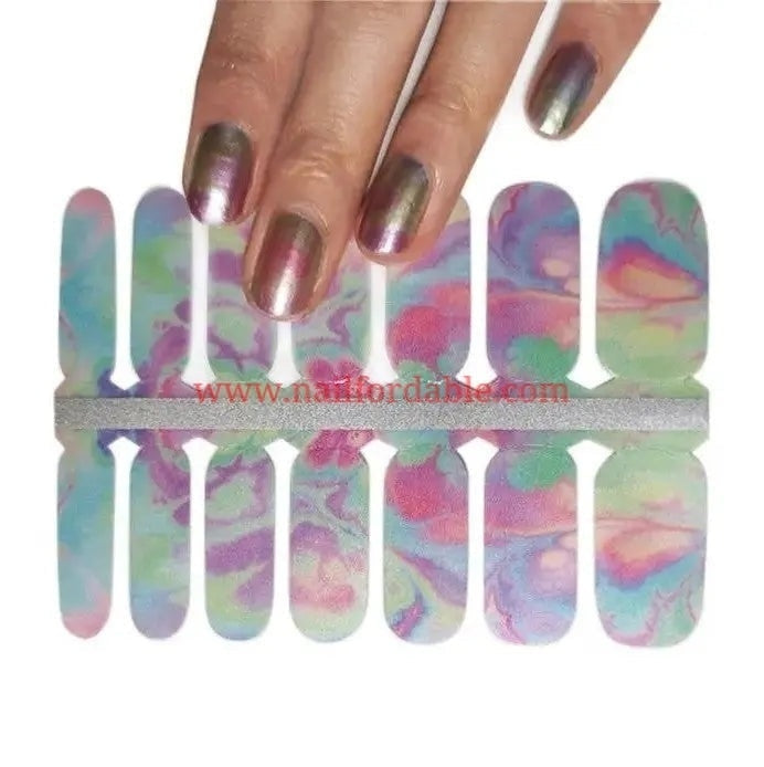 Horizon Colors | Nail Wraps | Nail Stickers | Nail Strips | Gel Nails | Nail Polish Wraps - Nailfordable