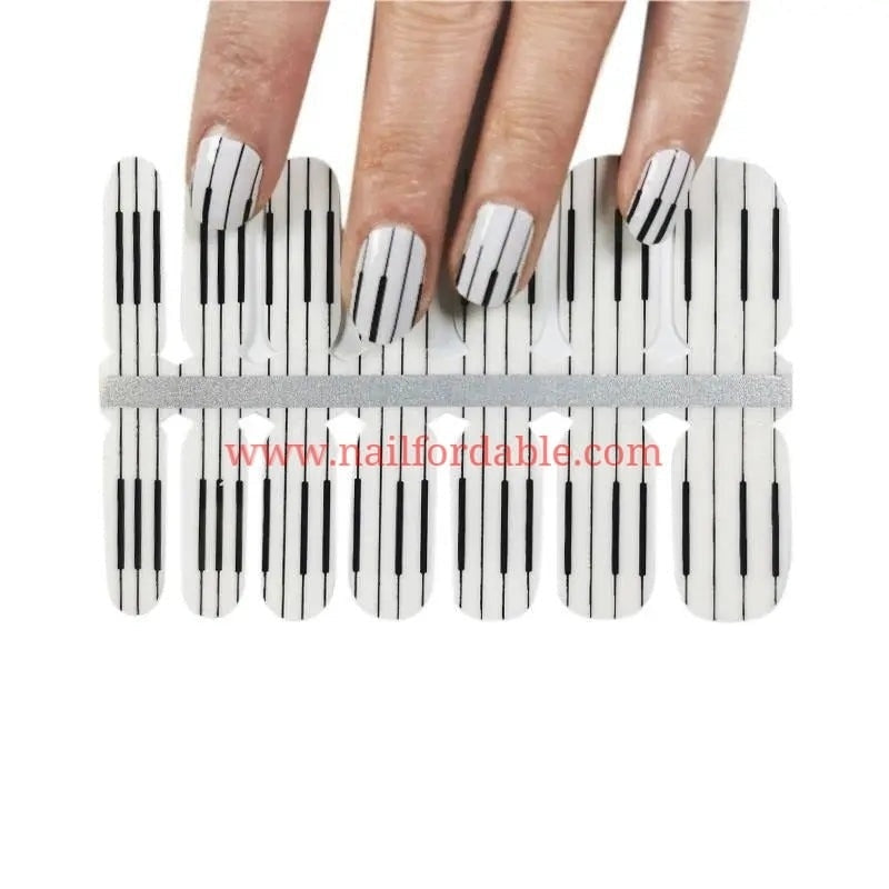 Keyboard | Nail Wraps | Nail Stickers | Nail Strips | Gel Nails | Nail Polish Wraps - Nailfordable