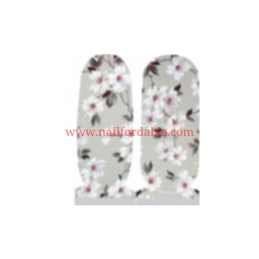 Little DaIsies Accents | Nail Wraps | Nail Stickers | Nail Strips | Gel Nails | Nail Polish Wraps - Nailfordable