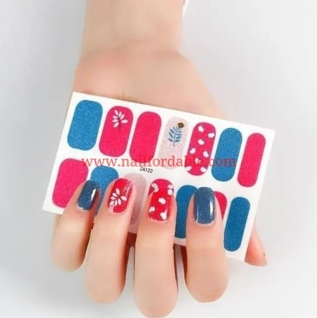 Rose petals | Nail Wraps | Nail Stickers | Nail Strips | Gel Nails | Nail Polish Wraps - Nailfordable