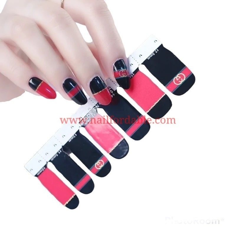 Designer brand | Nail Wraps | Nail Stickers | Nail Strips | Gel Nails | Nail Polish Wraps - Nailfordable