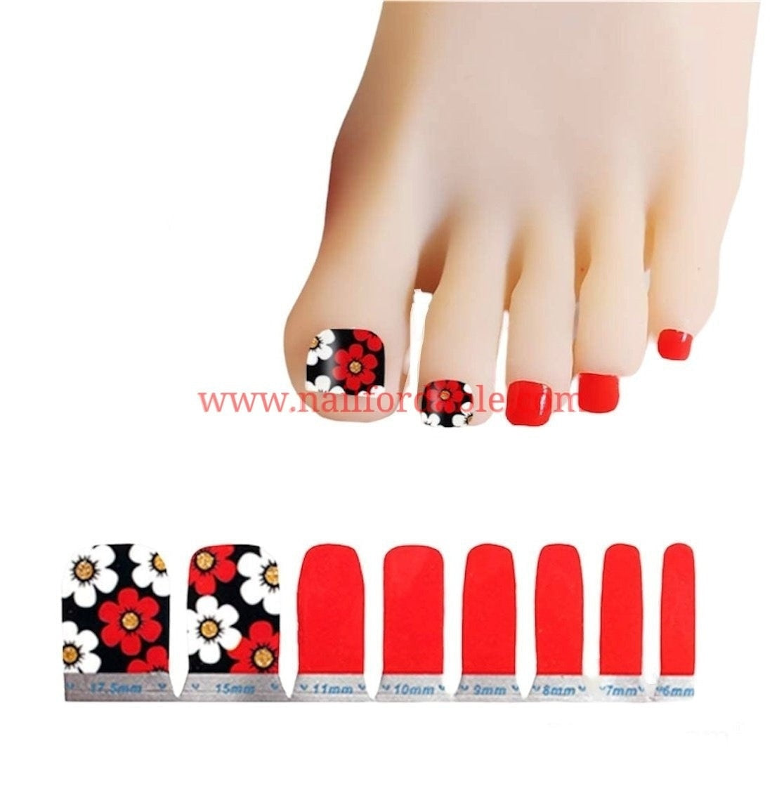 Flowers Nail Wraps Nail Stickers Nail Strips Gel Nails Nail