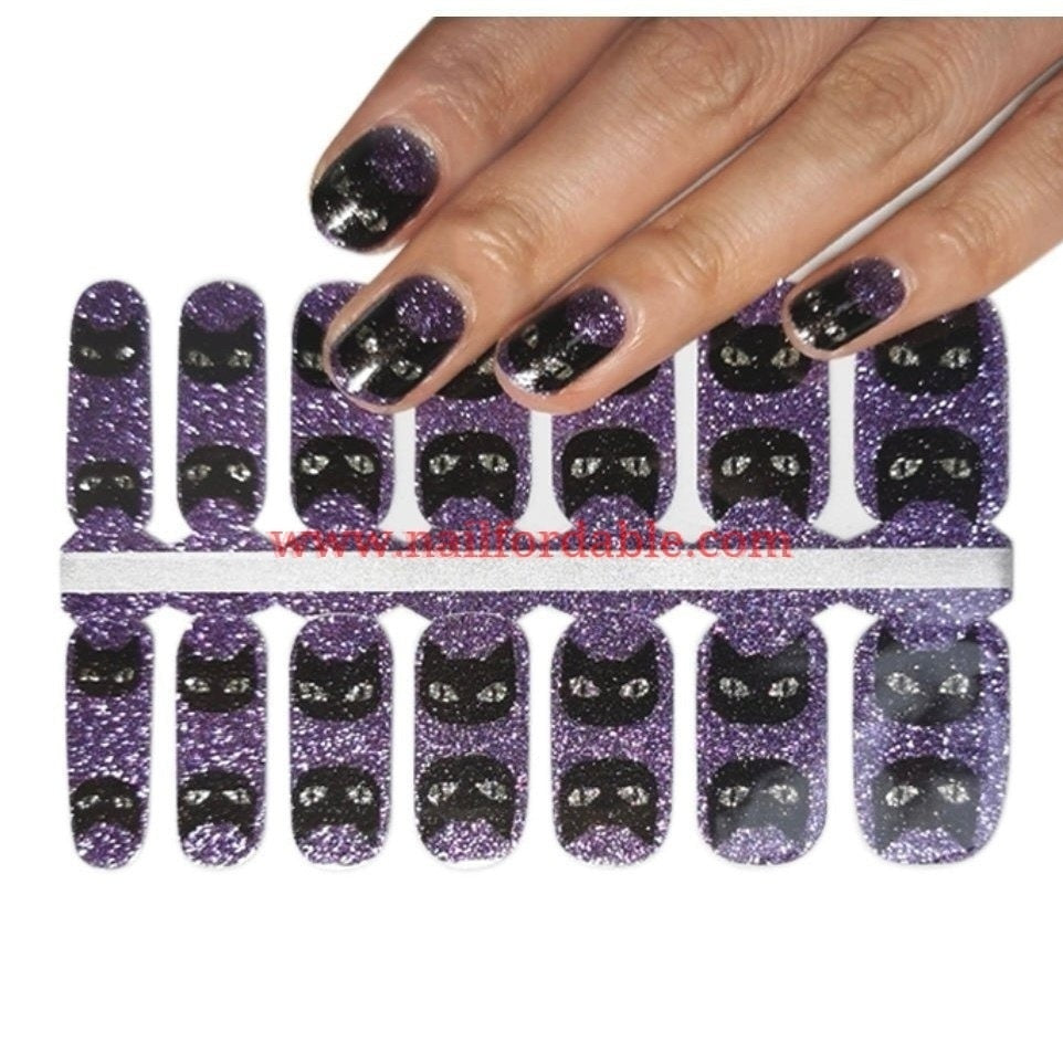 Two cats | Nail Wraps | Nail Stickers | Nail Strips | Gel Nails | Nail Polish Wraps - Nailfordable