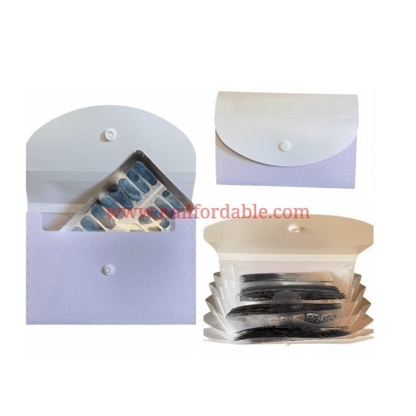 Nail Polish Wraps Wallet | Nail Wraps | Nail Stickers | Nail Strips | Gel Nails | Nail Polish Wraps - Nailfordable