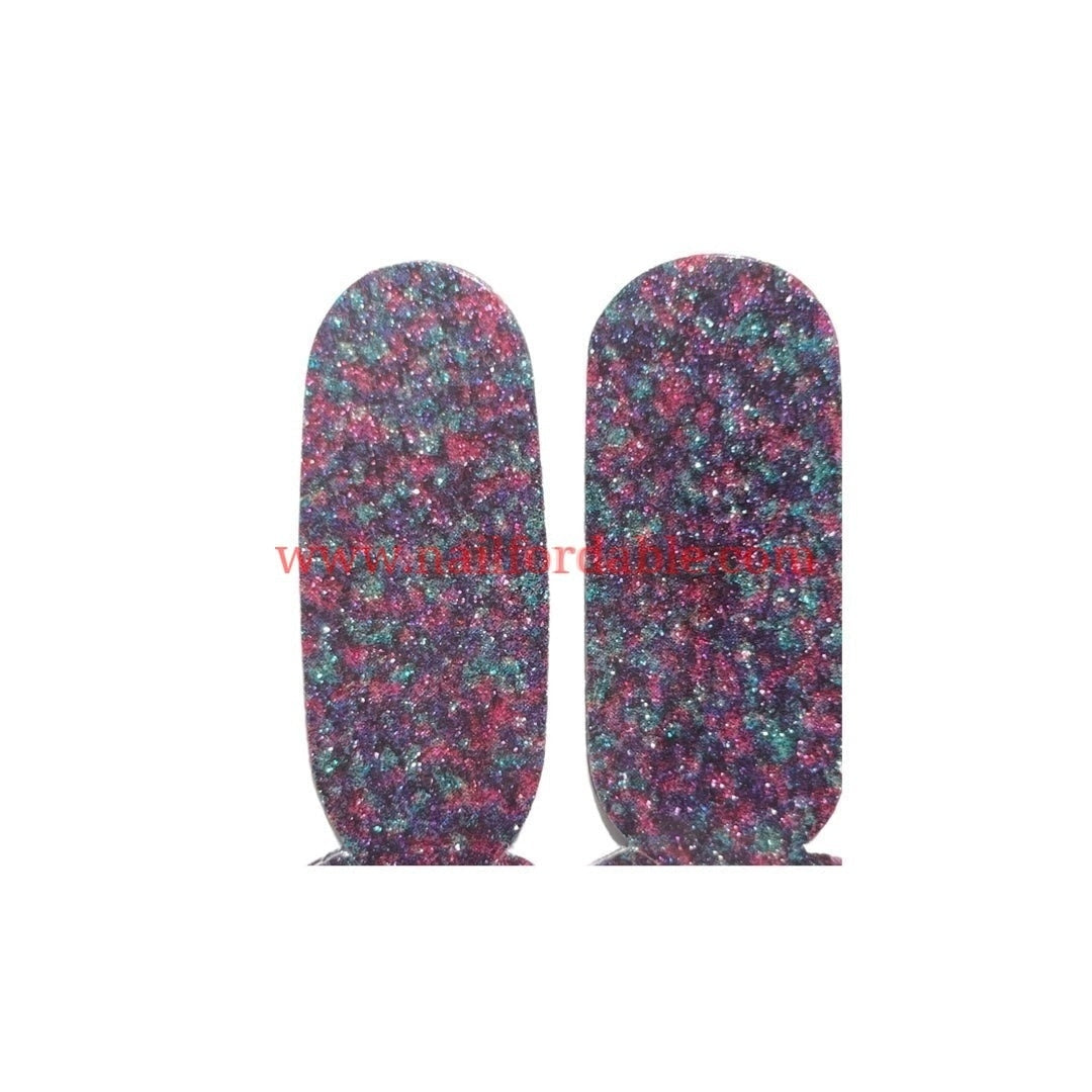 Sprinkles of colors Accents | Nail Wraps | Nail Stickers | Nail Strips | Gel Nails | Nail Polish Wraps - Nailfordable