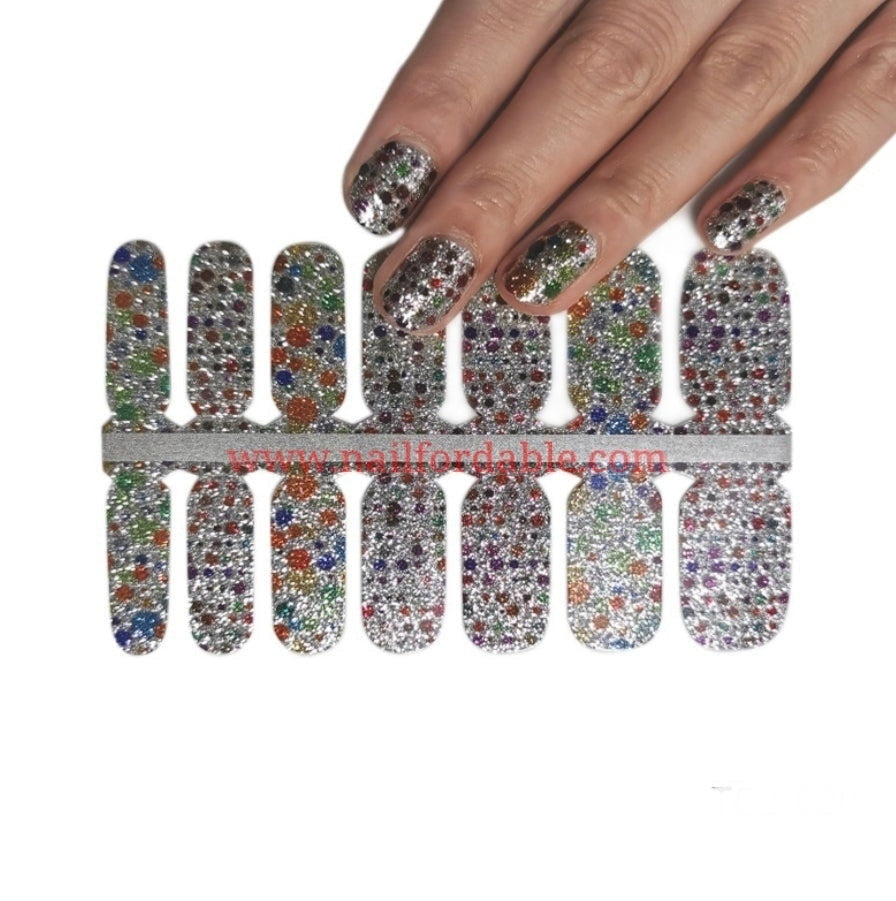Color spots | Nail Wraps | Nail Stickers | Nail Strips | Gel Nails | Nail Polish Wraps - Nailfordable