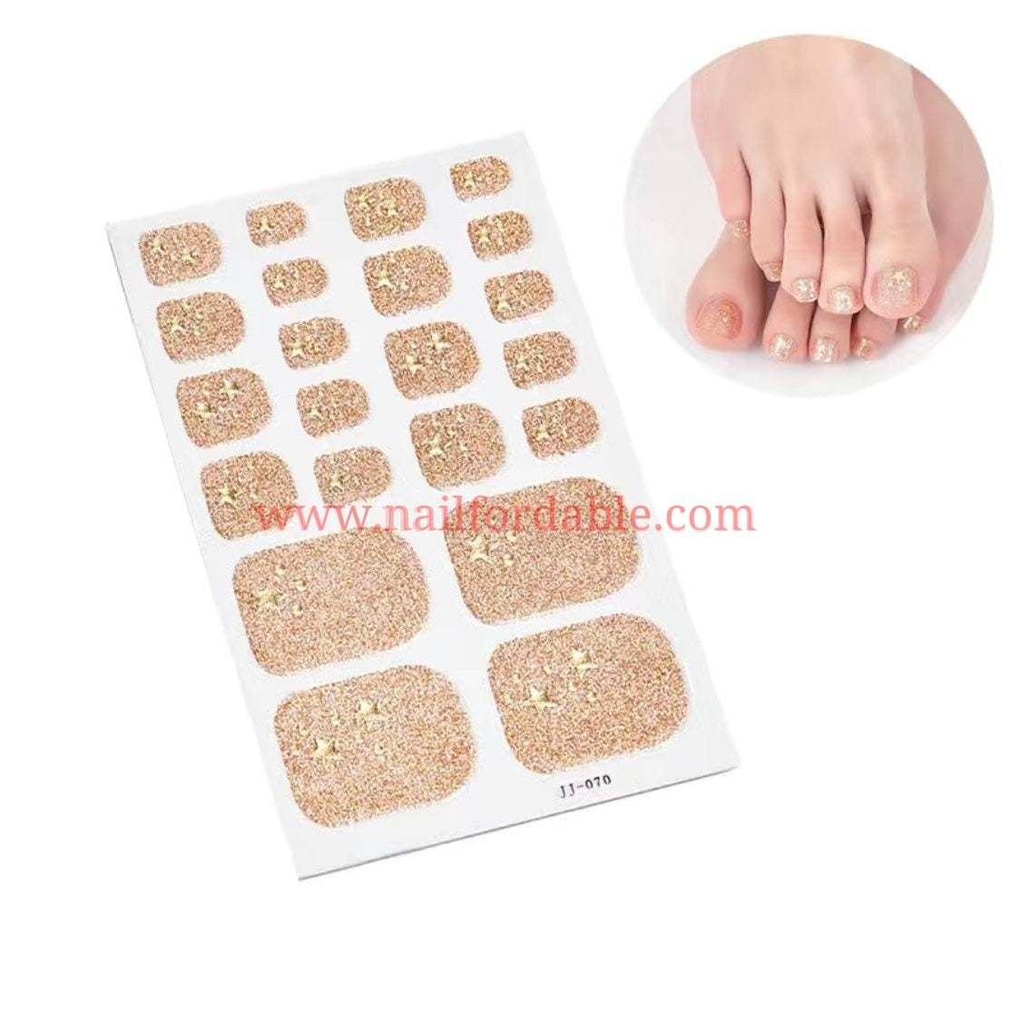 Gold triangle, Nail Wraps, Nail Stickers, Nail Strips, Gel Nails