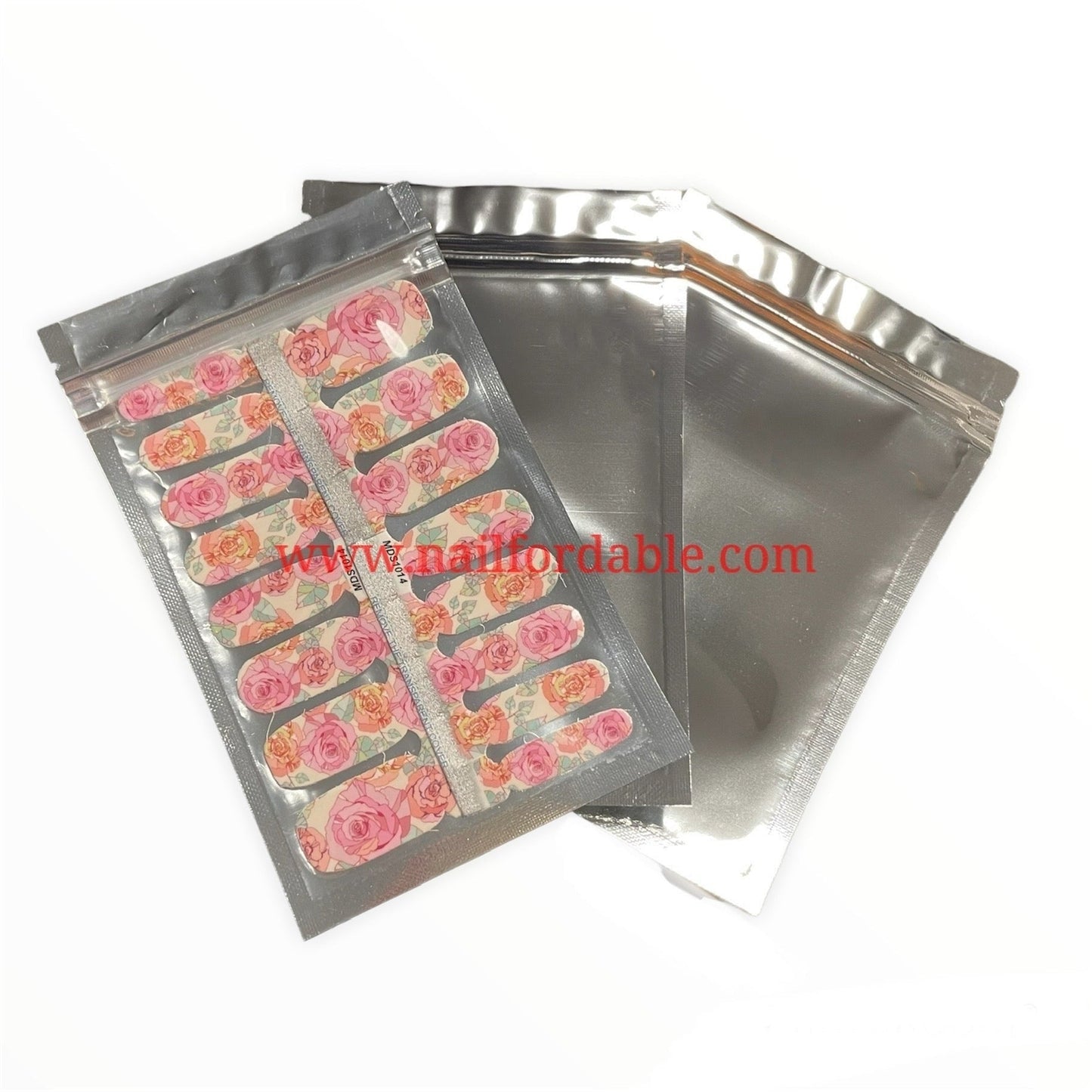 Nail Wraps saver bags 3-pack | Nail Wraps | Nail Stickers | Nail Strips | Gel Nails | Nail Polish Wraps - Nailfordable