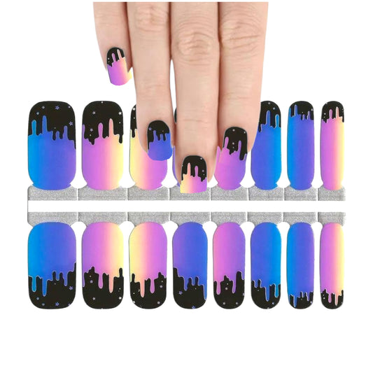 Magical city | Nail Wraps | Nail Stickers | Nail Strips | Gel Nails | Nail Polish Wraps - Nailfordable