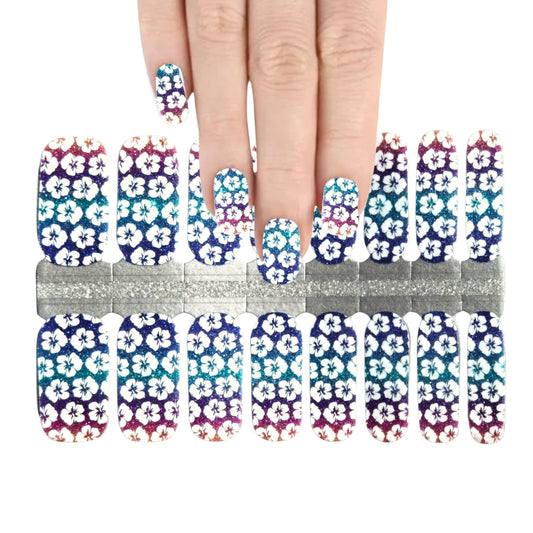 Aloha | Nail Wraps | Nail Stickers | Nail Strips | Gel Nails | Nail Polish Wraps - Nailfordable