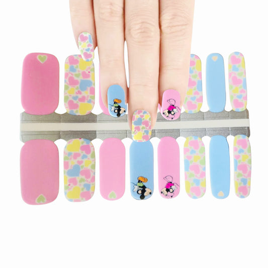 Disney - Love is in the air | Nail Wraps | Nail Stickers | Nail Strips | Gel Nails | Nail Polish Wraps - Nailfordable