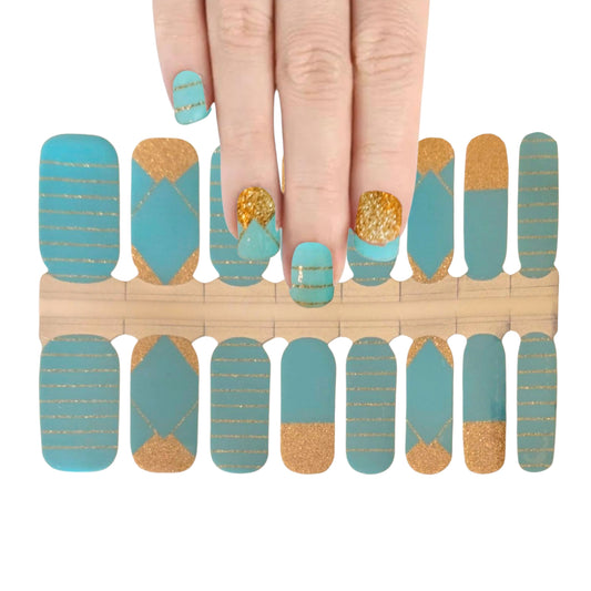 Egyptian madness | Nail Wraps | Nail Stickers | Nail Strips | Gel Nails | Nail Polish Wraps - Nailfordable