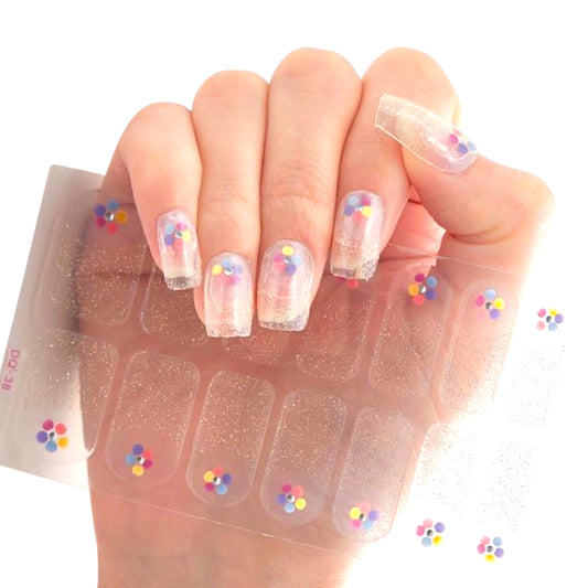 Mini dots | Nail Wraps | Nail Stickers | Nail Strips | Gel Nails | Nail Polish Wraps - Nailfordable